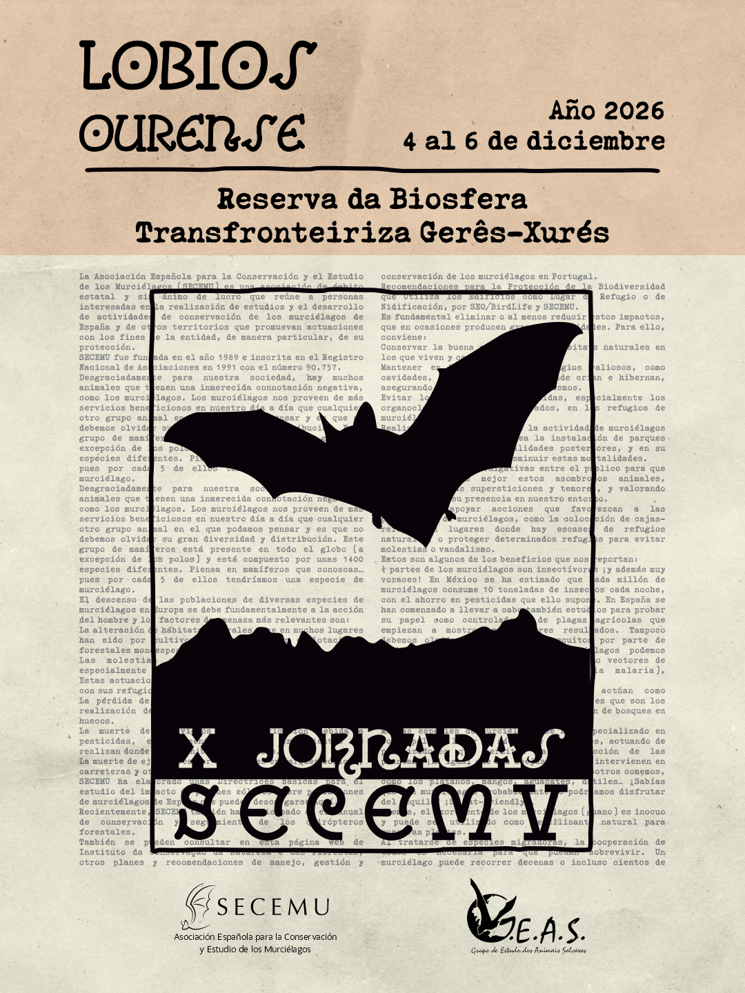 Cartel SECEMU 2026 2WorldBat